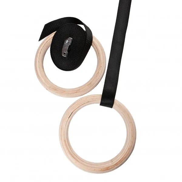 Nordic Fighter Roman Rings Gymnastikringar Trä